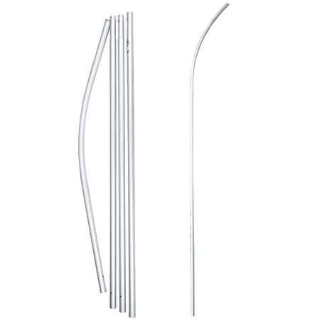 Aluminum Swooper Flag Pole 15ft
