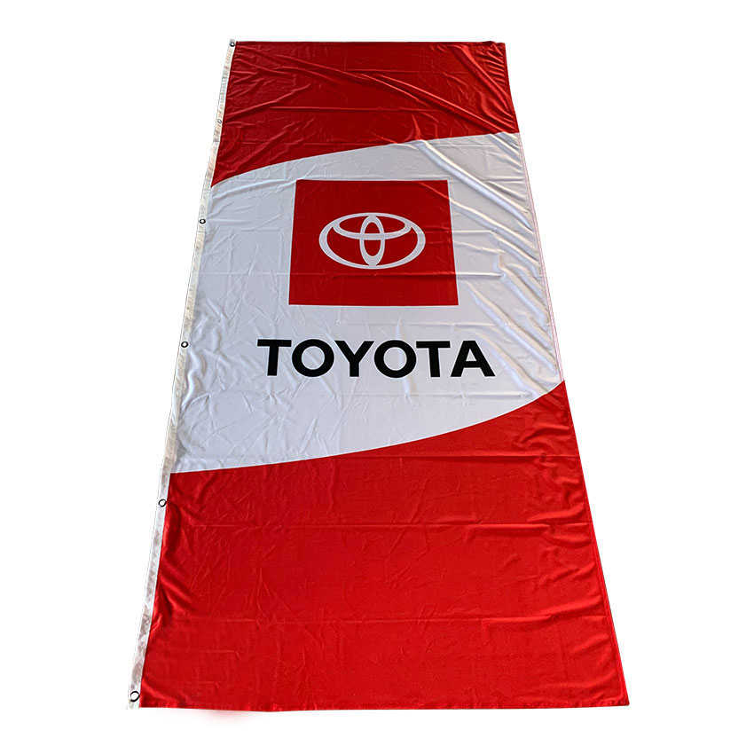 TOYOTA-automobile-flag